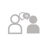 打ち合わせをしている画像